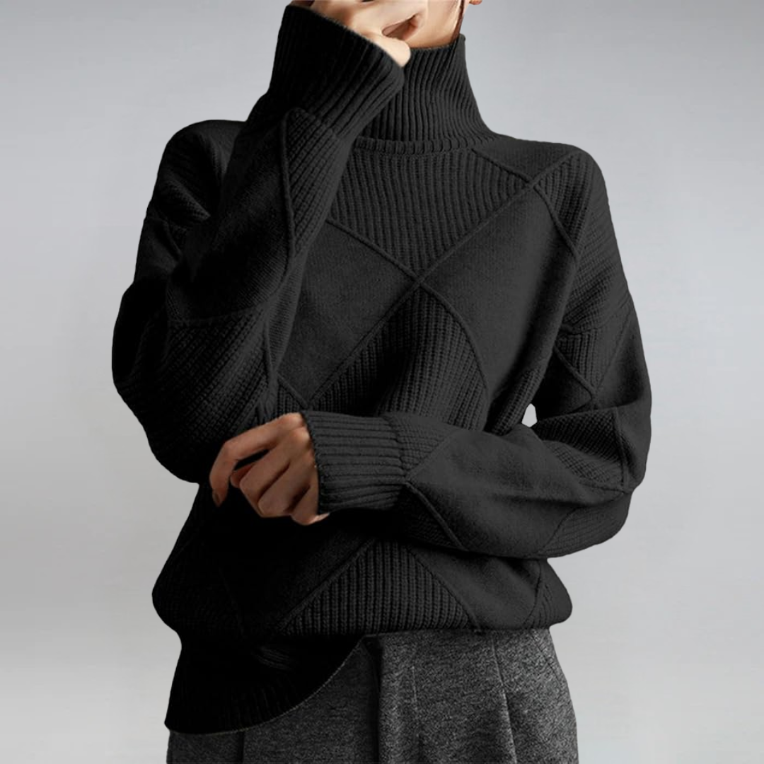 Lauren - Cashmere Roll Neck