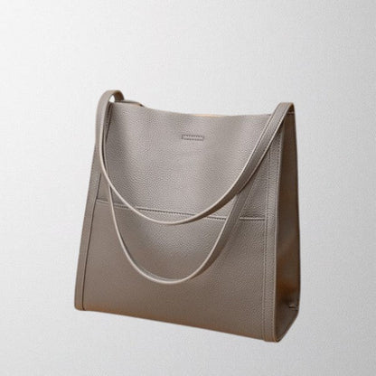 Valérie Dupré - Solid color simple shoulder bag
