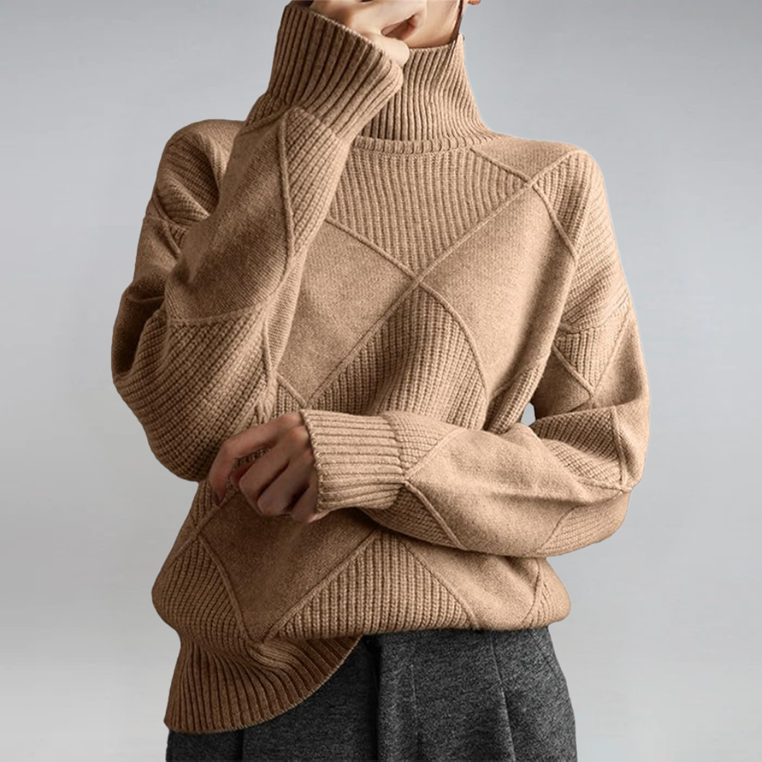 Lauren - Cashmere Roll Neck