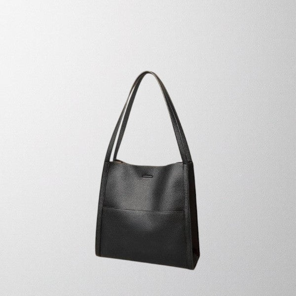 Valérie Dupré - Solid color simple shoulder bag