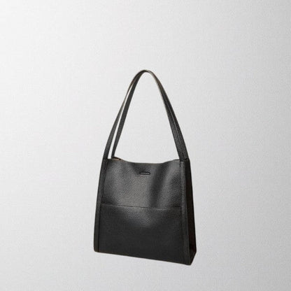 Valérie Dupré - Solid color simple shoulder bag