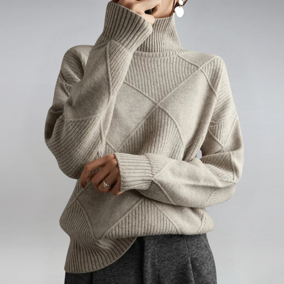 Lauren - Cashmere Roll Neck