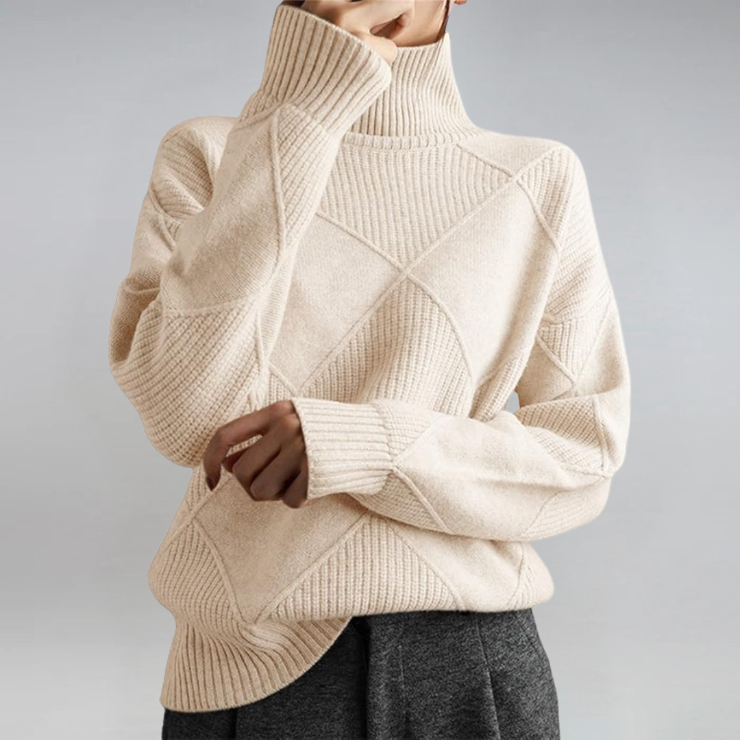 Lauren - Cashmere Roll Neck