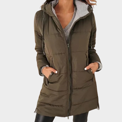 Flavia | Casual Hooded Puffer Jacket