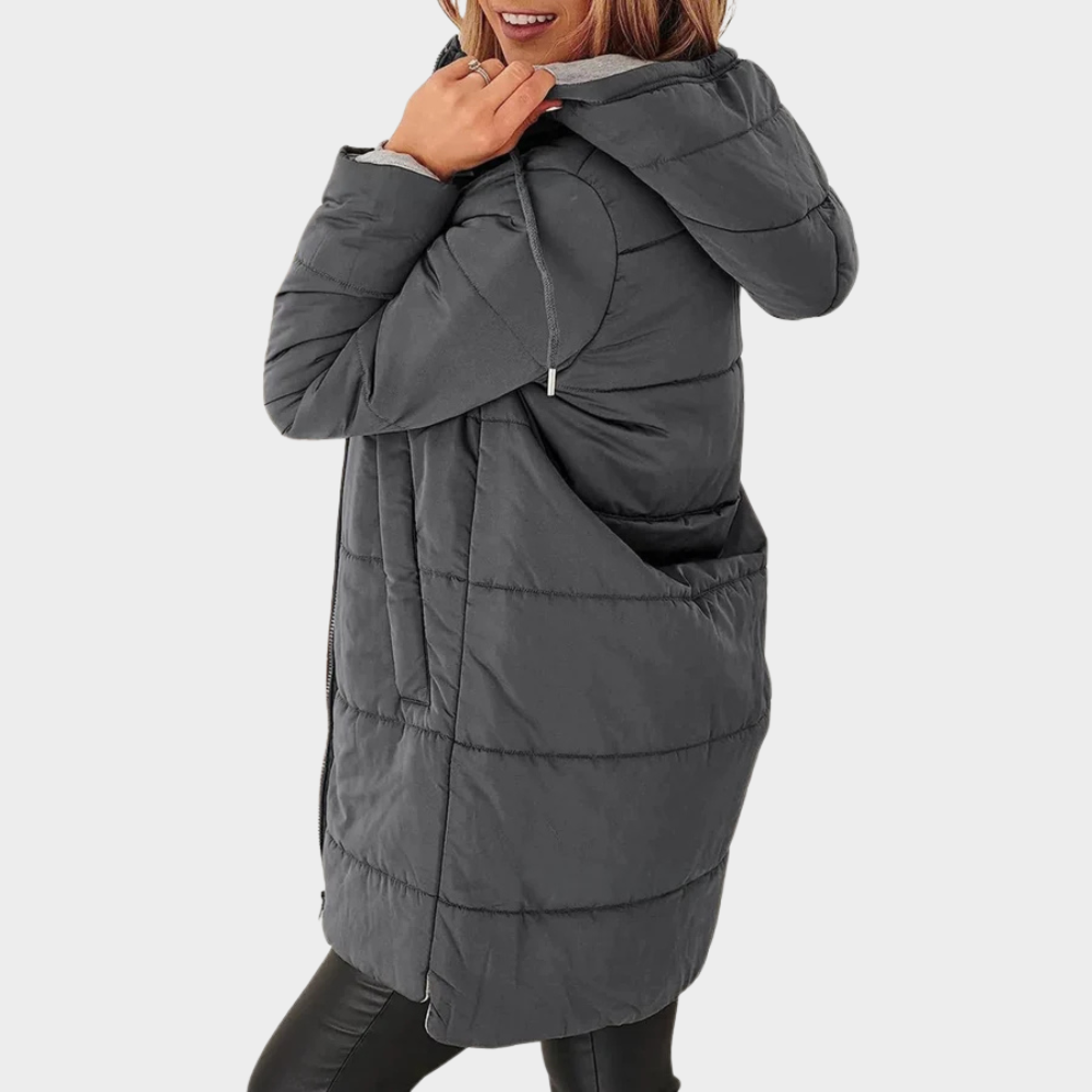 Flavia | Casual Hooded Puffer Jacket