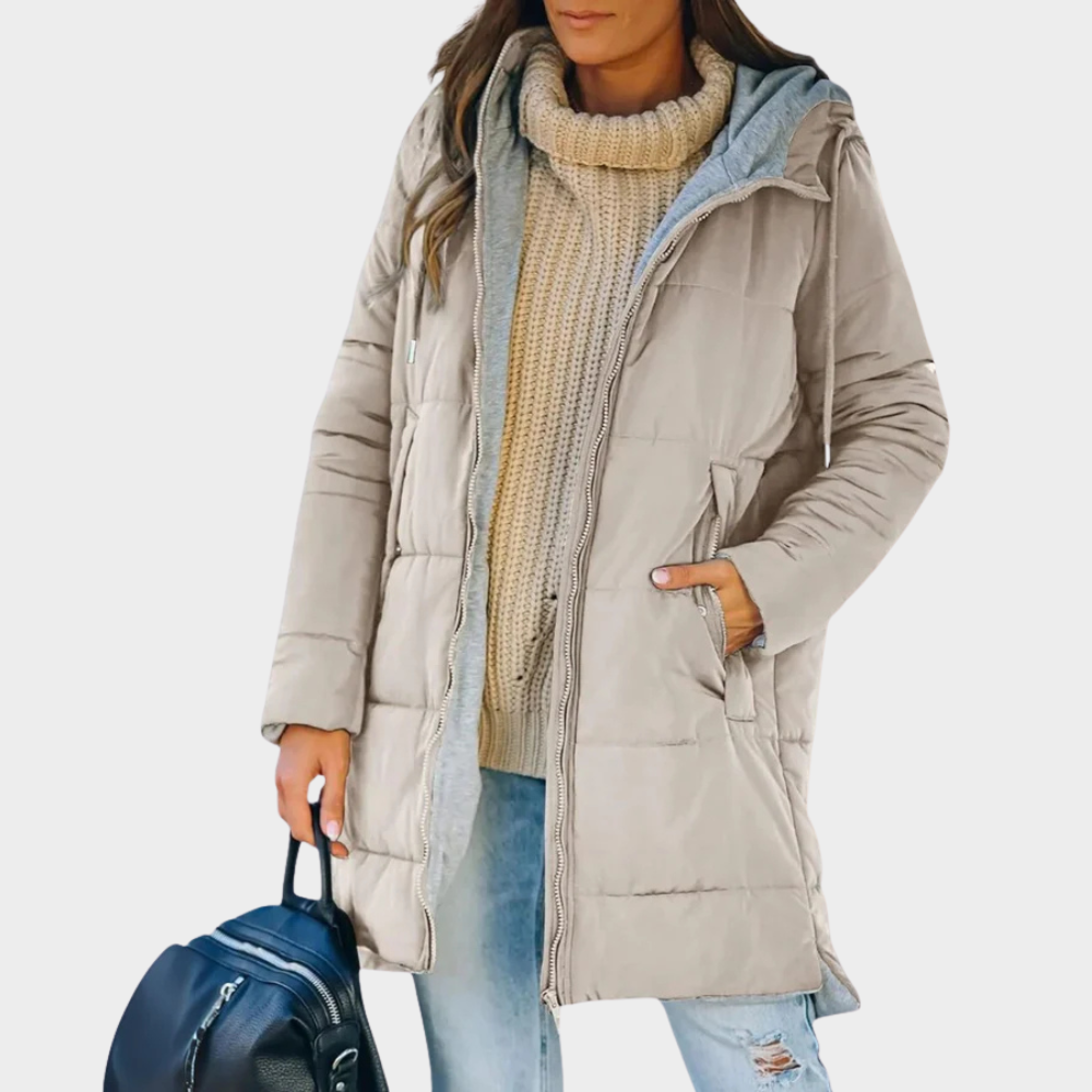 Flavia | Casual Hooded Puffer Jacket