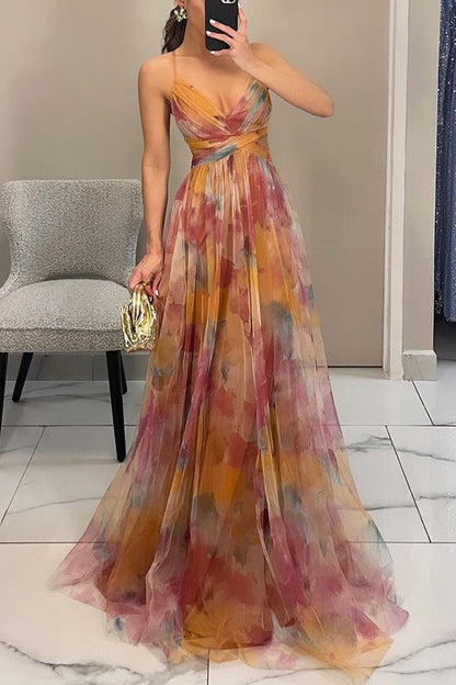 Madeline | Floral Maxi Dress for Effortless Elegance