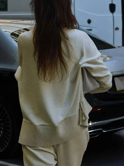 Serena | Coordinated Set in Wide Sweatshirt