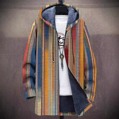 Worry | Artistic Hooded Cardigan