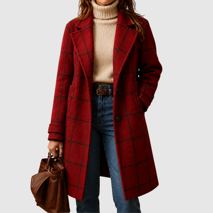 Laura | Classic Checked Coat