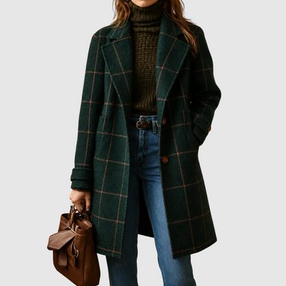 Laura | Classic Checked Coat