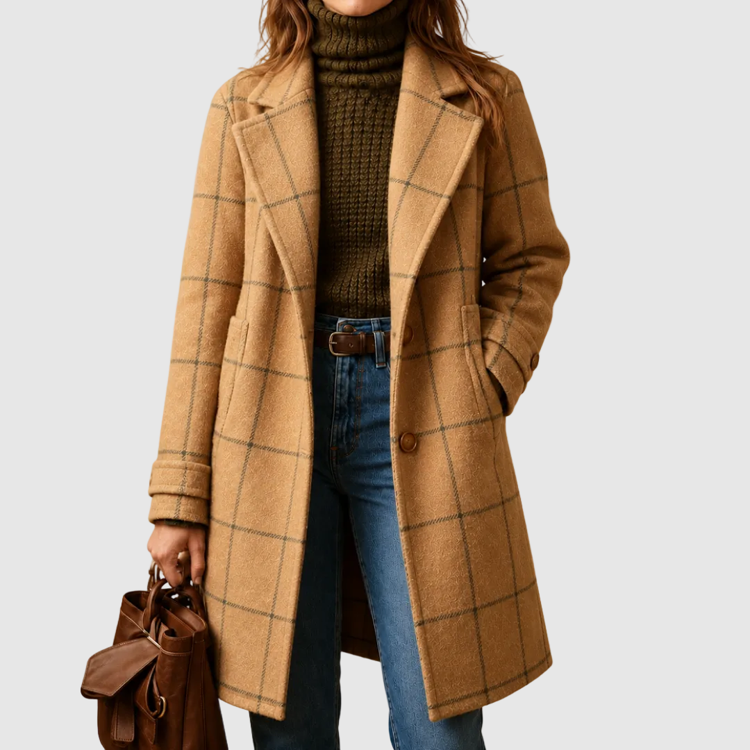 Laura | Classic Checked Coat