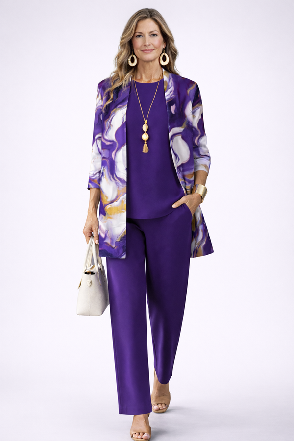 Vina | Three-Piece Set Classic Elegance