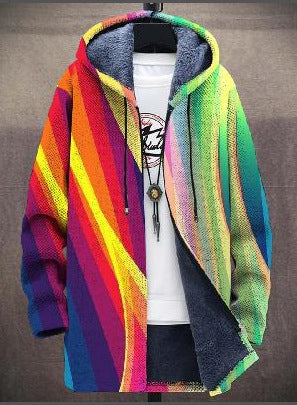 Malcolm | Artistic Hooded Cardigan