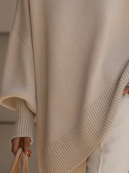 ABIGAIL | Women's Oversized Drape Knit Sweater