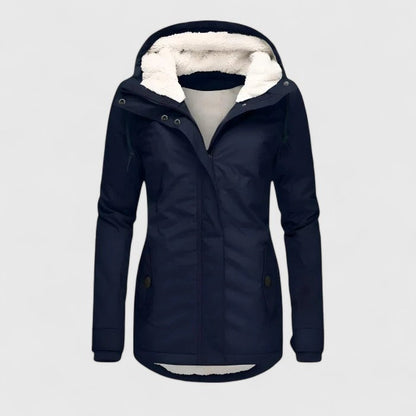 Perla™ | Waterproof Parka with Fleece Lined Hood