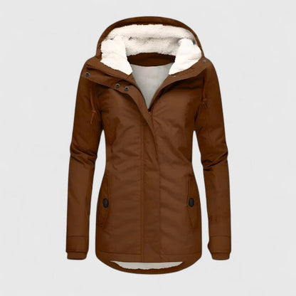 Perla™ | Waterproof Parka with Fleece Lined Hood