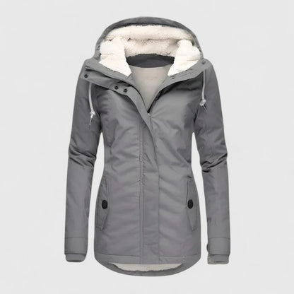 Perla™ | Waterproof Parka with Fleece Lined Hood