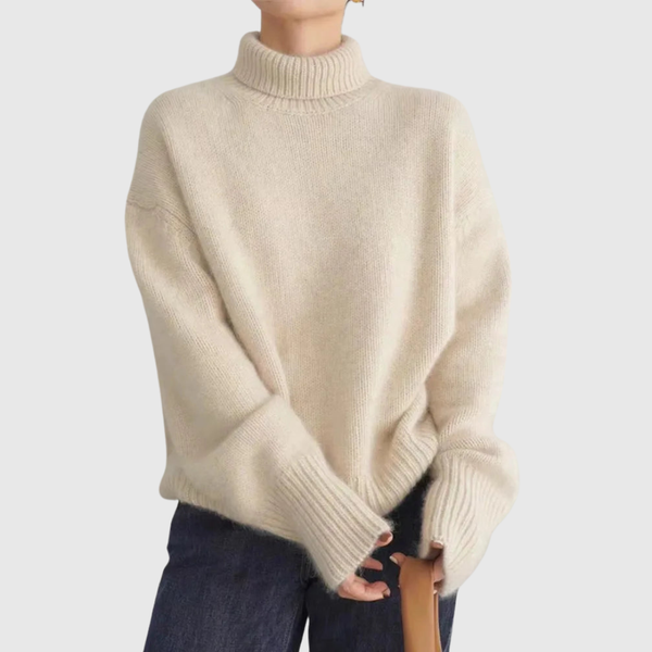 Anouschka - Luxe Cashmere Roll Neck Jumper