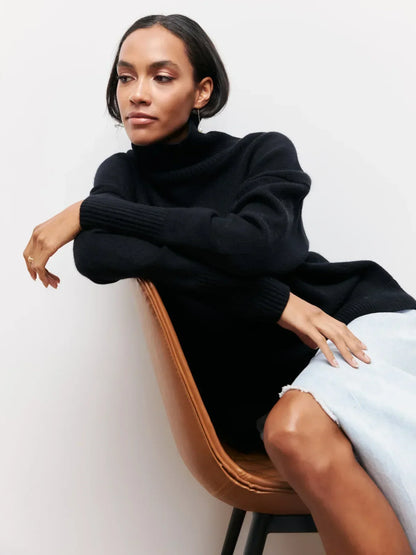 ALYSSA™ - ELEGANT TURTLENECK SWEATER