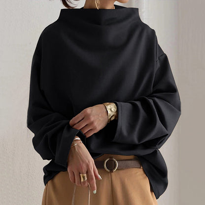 Lisa - Top with High Collar