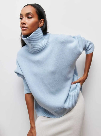 ALYSSA™ - ELEGANT TURTLENECK SWEATER