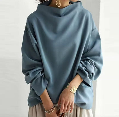 Lisa - Top with High Collar