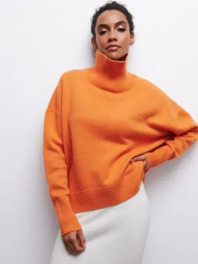 ALYSSA™ - ELEGANT TURTLENECK SWEATER