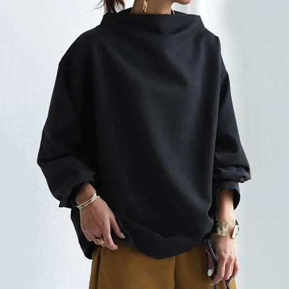 Lisa - Top with High Collar