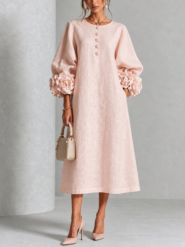 Liliana | Floral Midi Dress