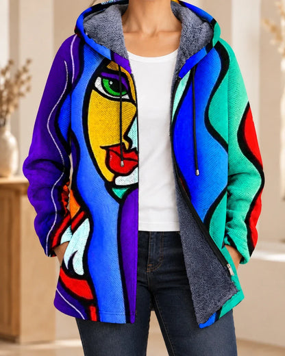 Cormac | Artistic Hooded Cardigan