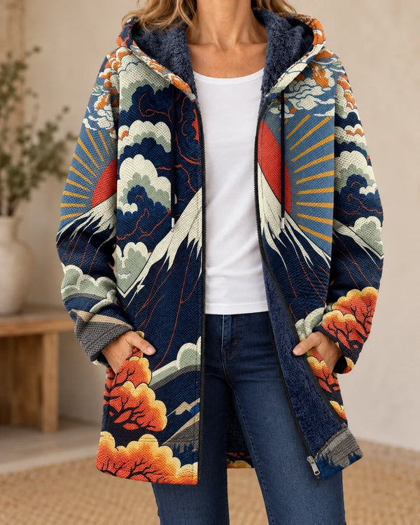 Ezra | Artistic Hooded Cardigan
