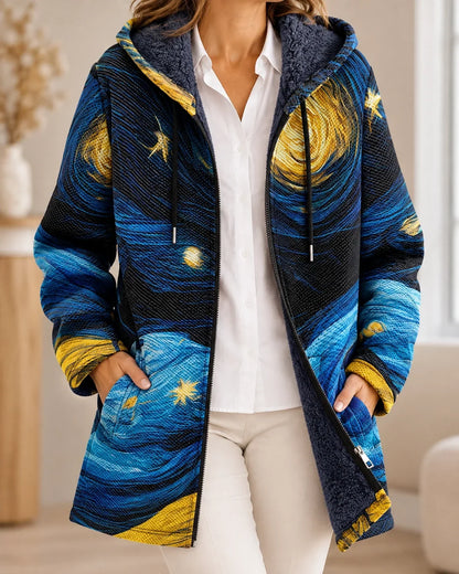 Fletcher | Artistic Hooded Cardigan