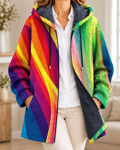 Rosalind | Artistic Hooded Cardigan