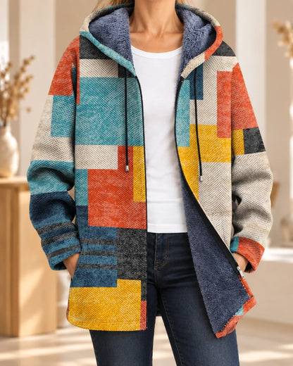 Vivienne | Artistic Hooded Cardigan