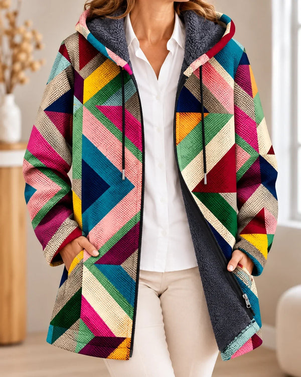 Vivienne | Artistic Hooded Cardigan
