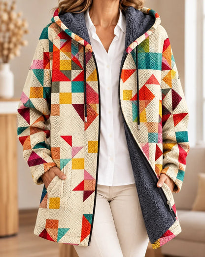 Vivienne | Artistic Hooded Cardigan