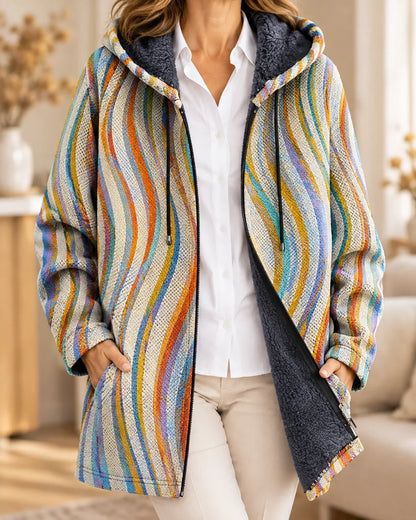 Warren | Artistic Hooded Cardigan