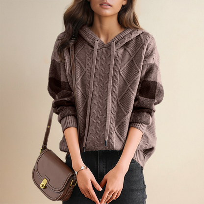 Emilie - Knitted Hoodie