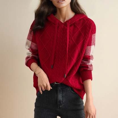 Emilie - Knitted Hoodie