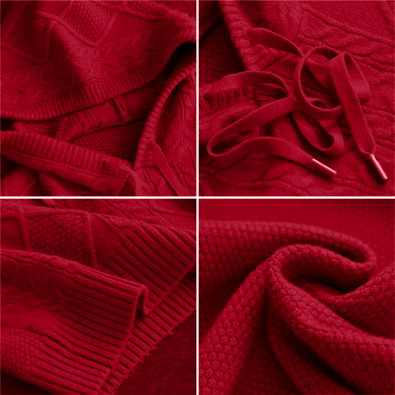 Emilie - Knitted Hoodie