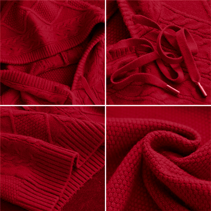 Emilie - Knitted Hoodie