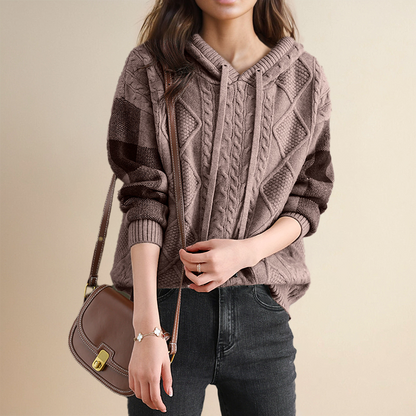 Emilie - Knitted Hoodie