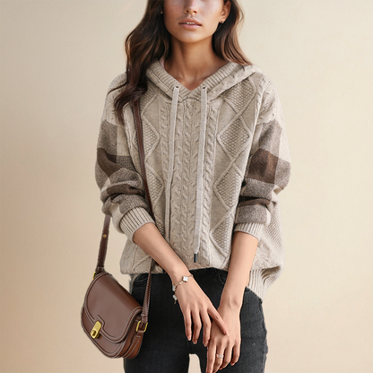 Emilie - Knitted Hoodie