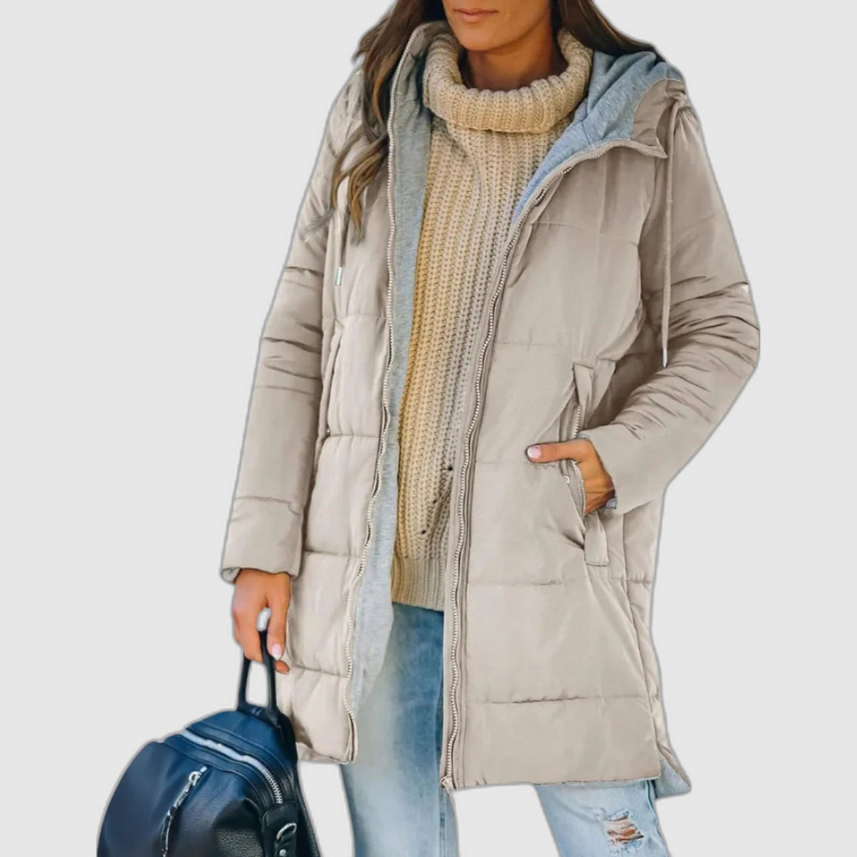 Flavia | Casual Hooded Puffer Jacket