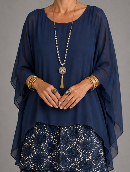 Lara™ | Elegant Flowing Maxi Dress