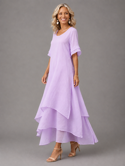 Liora™ | Flowing Grace Maxi Dress