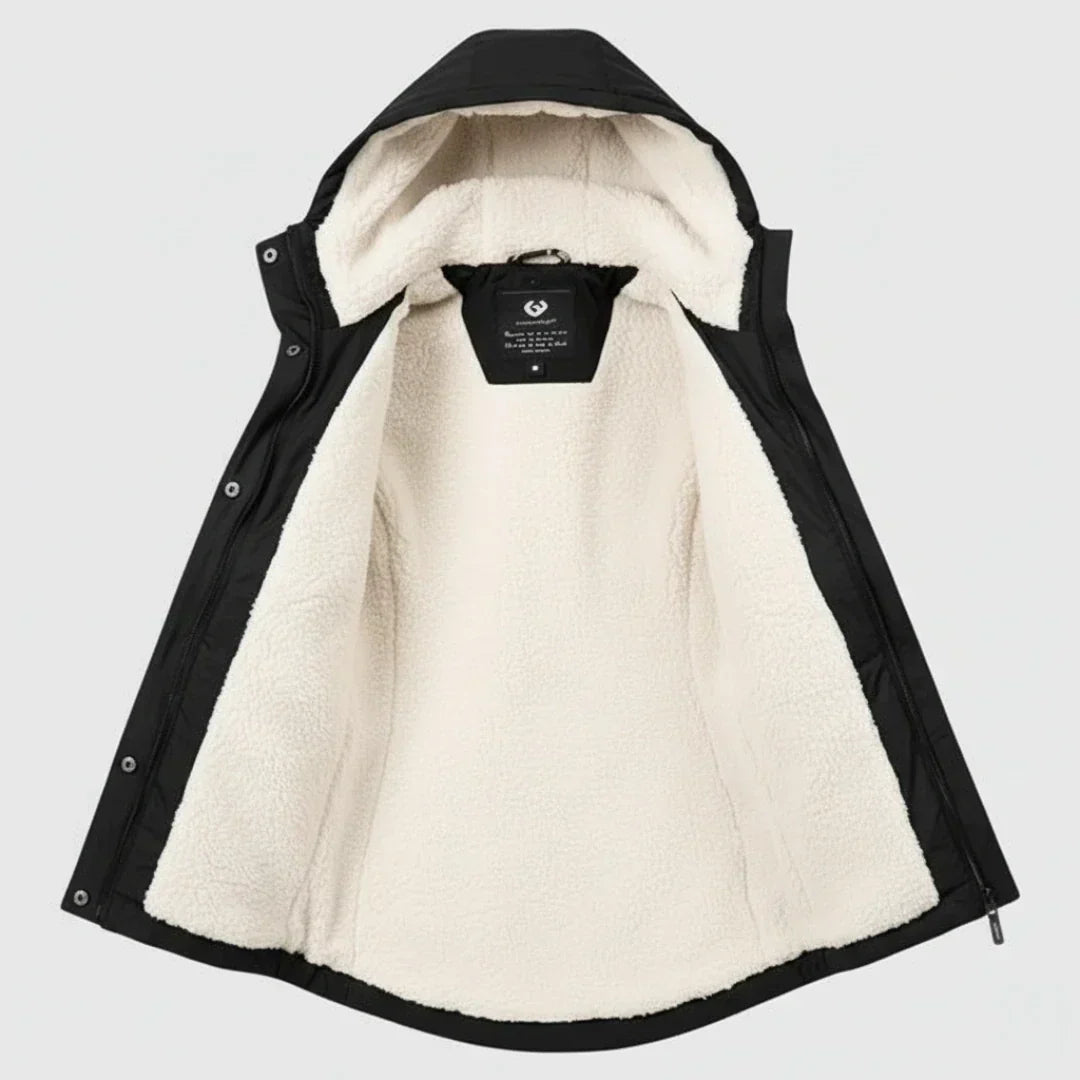 Perla™ | Waterproof Parka with Fleece Lined Hood