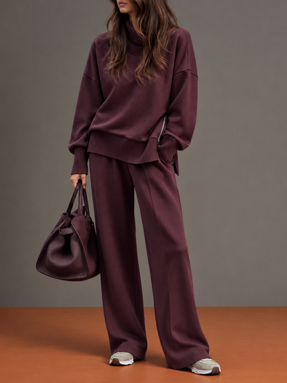 Serena | Coordinated Set in Wide Sweatshirt