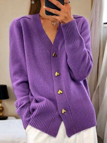 Amy - Elegant knitted cardigan